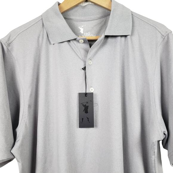 Fairway & Greene F&G Tech Polo w logo L - Picture 2 of 5